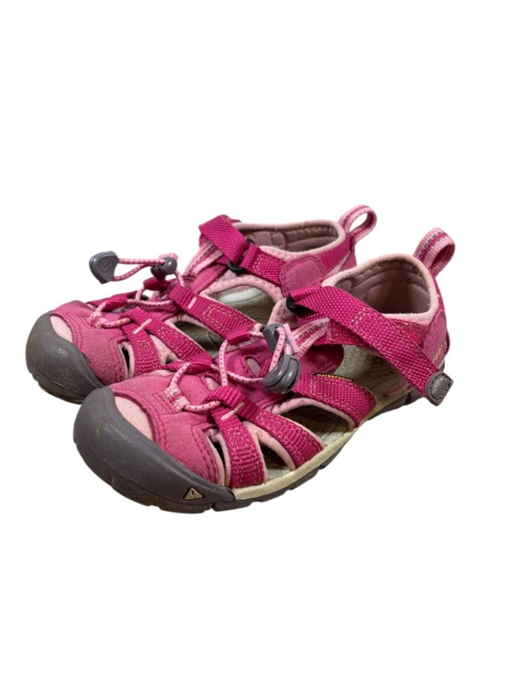 KEEN Kids Seacamp II CNX Water Sport Sandals Pink Girl's Size 12 Outdoor Shoes